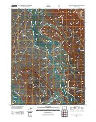 Johnny Moore Mountain Colorado Historical topographic map, 1:24000 scale, 7.5 X 7.5 Minute, Year 2011
