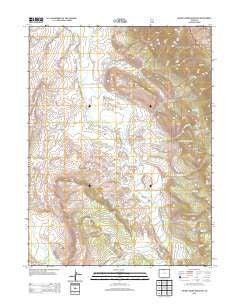 Johnny Moore Mountain Colorado Historical topographic map, 1:24000 scale, 7.5 X 7.5 Minute, Year 2013