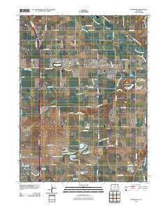 Johnstown Colorado Historical topographic map, 1:24000 scale, 7.5 X 7.5 Minute, Year 2010