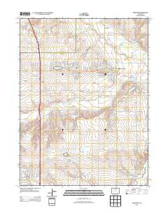 Johnstown Colorado Historical topographic map, 1:24000 scale, 7.5 X 7.5 Minute, Year 2013