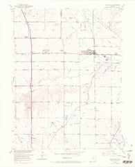 Johnstown Colorado Historical topographic map, 1:24000 scale, 7.5 X 7.5 Minute, Year 1950