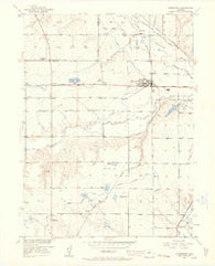 Johnstown Colorado Historical topographic map, 1:24000 scale, 7.5 X 7.5 Minute, Year 1950