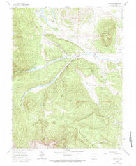 Jones Hill Colorado Historical topographic map, 1:24000 scale, 7.5 X 7.5 Minute, Year 1960