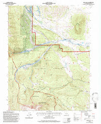Jones Hill Colorado Historical topographic map, 1:24000 scale, 7.5 X 7.5 Minute, Year 1994