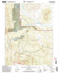 Jones Hill Colorado Historical topographic map, 1:24000 scale, 7.5 X 7.5 Minute, Year 1994