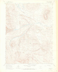 Jones Hill Colorado Historical topographic map, 1:24000 scale, 7.5 X 7.5 Minute, Year 1960