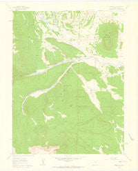 Jones Hill Colorado Historical topographic map, 1:24000 scale, 7.5 X 7.5 Minute, Year 1960