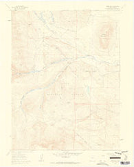 Jones Hill Colorado Historical topographic map, 1:24000 scale, 7.5 X 7.5 Minute, Year 1960