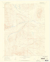 Jones Hill Colorado Historical topographic map, 1:24000 scale, 7.5 X 7.5 Minute, Year 1960