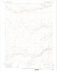 Jones Lake Spring Colorado Historical topographic map, 1:24000 scale, 7.5 X 7.5 Minute, Year 1971