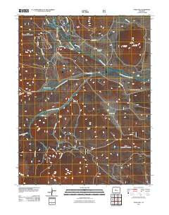 Jones Hill Colorado Historical topographic map, 1:24000 scale, 7.5 X 7.5 Minute, Year 2011