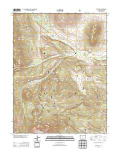 Jones Hill Colorado Historical topographic map, 1:24000 scale, 7.5 X 7.5 Minute, Year 2013