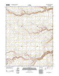 Jones Lake Spring Colorado Historical topographic map, 1:24000 scale, 7.5 X 7.5 Minute, Year 2013