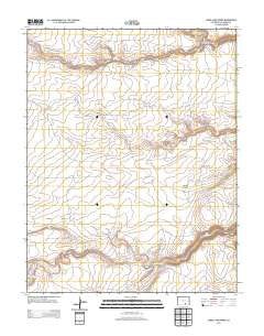 Jones Lake Spring Colorado Historical topographic map, 1:24000 scale, 7.5 X 7.5 Minute, Year 2013