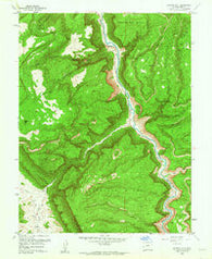 Juanita Arch Colorado Historical topographic map, 1:24000 scale, 7.5 X 7.5 Minute, Year 1960