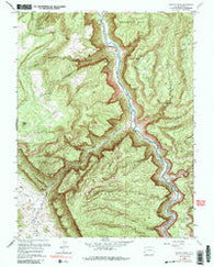Juanita Arch Colorado Historical topographic map, 1:24000 scale, 7.5 X 7.5 Minute, Year 1960