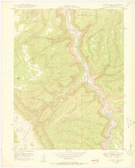 Juanita Arch Colorado Historical topographic map, 1:24000 scale, 7.5 X 7.5 Minute, Year 1950