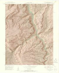 Juanita Arch Colorado Historical topographic map, 1:24000 scale, 7.5 X 7.5 Minute, Year 1949