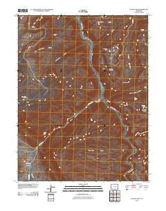 Juanita Arch Colorado Historical topographic map, 1:24000 scale, 7.5 X 7.5 Minute, Year 2010