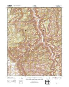 Juanita Arch Colorado Historical topographic map, 1:24000 scale, 7.5 X 7.5 Minute, Year 2013