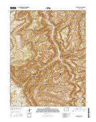 Juanita Arch Colorado Current topographic map, 1:24000 scale, 7.5 X 7.5 Minute, Year 2016