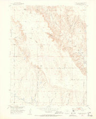 Judson Hills Colorado Historical topographic map, 1:24000 scale, 7.5 X 7.5 Minute, Year 1951