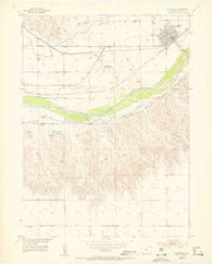 Julesburg Colorado Historical topographic map, 1:24000 scale, 7.5 X 7.5 Minute, Year 1953