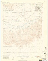 Julesburg Colorado Historical topographic map, 1:24000 scale, 7.5 X 7.5 Minute, Year 1953