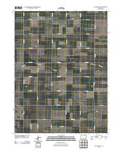 Julesburg SE Colorado Historical topographic map, 1:24000 scale, 7.5 X 7.5 Minute, Year 2010