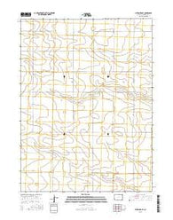 Julesburg SE Colorado Current topographic map, 1:24000 scale, 7.5 X 7.5 Minute, Year 2016
