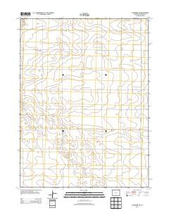 Julesburg SW Colorado Historical topographic map, 1:24000 scale, 7.5 X 7.5 Minute, Year 2013