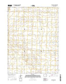 Julesburg SW Colorado Current topographic map, 1:24000 scale, 7.5 X 7.5 Minute, Year 2016