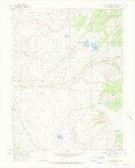 Juniata Reservoir Colorado Historical topographic map, 1:24000 scale, 7.5 X 7.5 Minute, Year 1969