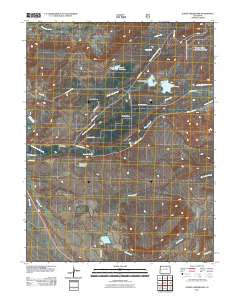 Juniata Reservoir Colorado Historical topographic map, 1:24000 scale, 7.5 X 7.5 Minute, Year 2011