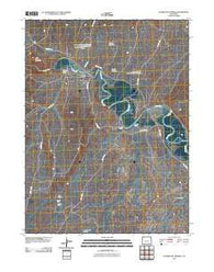 Juniper Hot Springs Colorado Historical topographic map, 1:24000 scale, 7.5 X 7.5 Minute, Year 2010