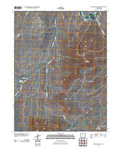 Juniper Mountain Colorado Historical topographic map, 1:24000 scale, 7.5 X 7.5 Minute, Year 2010