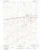 Kanorado Kansas Historical topographic map, 1:24000 scale, 7.5 X 7.5 Minute, Year 1969