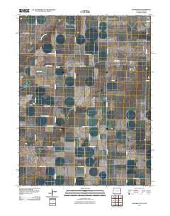 Kanorado NE Colorado Historical topographic map, 1:24000 scale, 7.5 X 7.5 Minute, Year 2010