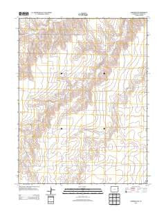 Kanorado NW Colorado Historical topographic map, 1:24000 scale, 7.5 X 7.5 Minute, Year 2013