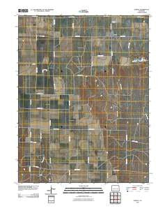 Karval Colorado Historical topographic map, 1:24000 scale, 7.5 X 7.5 Minute, Year 2010