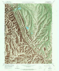 Kassler Colorado Historical topographic map, 1:24000 scale, 7.5 X 7.5 Minute, Year 1965
