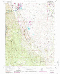 Kassler Colorado Historical topographic map, 1:24000 scale, 7.5 X 7.5 Minute, Year 1965