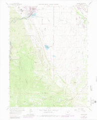 Kassler Colorado Historical topographic map, 1:24000 scale, 7.5 X 7.5 Minute, Year 1965