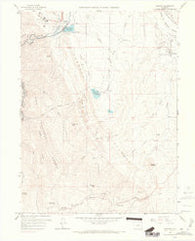Kassler Colorado Historical topographic map, 1:24000 scale, 7.5 X 7.5 Minute, Year 1965
