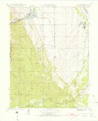 Kassler Colorado Historical topographic map, 1:24000 scale, 7.5 X 7.5 Minute, Year 1945
