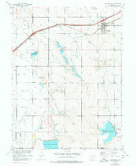 Keenesburg Colorado Historical topographic map, 1:24000 scale, 7.5 X 7.5 Minute, Year 1950