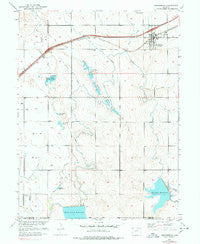 Keenesburg Colorado Historical topographic map, 1:24000 scale, 7.5 X 7.5 Minute, Year 1950
