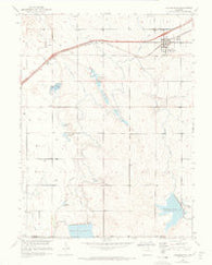 Keenesburg Colorado Historical topographic map, 1:24000 scale, 7.5 X 7.5 Minute, Year 1950