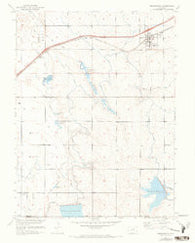 Keenesburg Colorado Historical topographic map, 1:24000 scale, 7.5 X 7.5 Minute, Year 1950