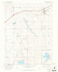 Keenesburg Colorado Historical topographic map, 1:24000 scale, 7.5 X 7.5 Minute, Year 1950